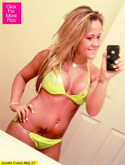 Jenelle Evans Nude Boobs In Bikini Selfie