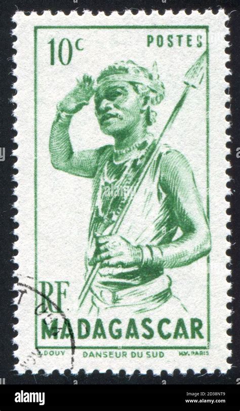 MADAGASCAR CIRCA 1946 Stamp Printed By Madagascar Shows Southern