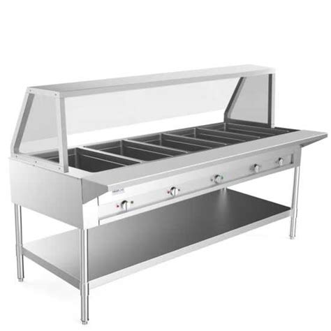 Prepline 74 Five Well Gas Hot Food Steam Table