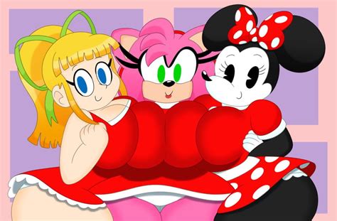 Rule 34 3barts Alternate Body Type Alternate Breast Size Amy Rose Big Ass Big Breasts Disney