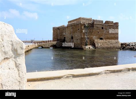 Paphos Castle In Paphos Harbour Cyprus Stock Photo Alamy