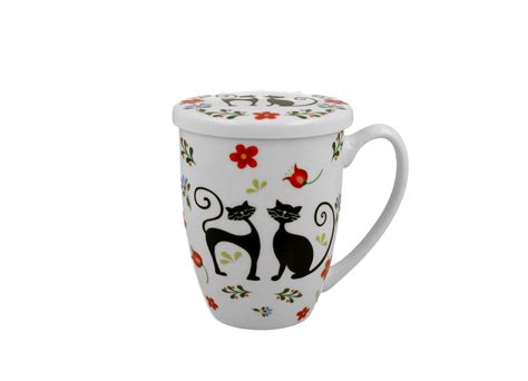 Kubek Porcelanowy Z Zaparzaczem 350 Ml Duo Gift Duo Sklep EMPIK