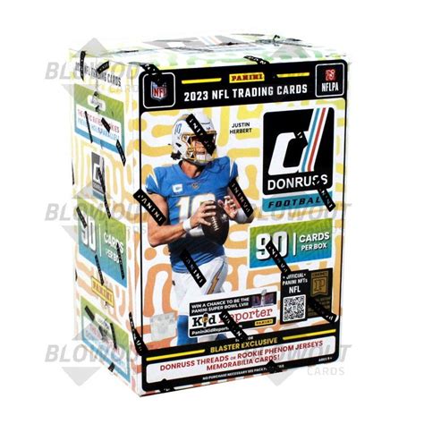 Panini Donruss Football Blaster Box Lot