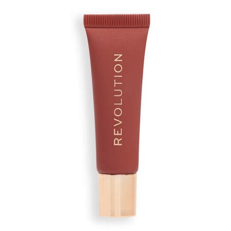 Revolution Juicy Peptide Lip Balm Nude Latte Skin Superdrug