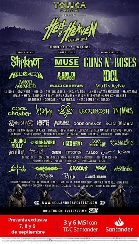 ¡Tenemos fecha y cartel completo del Hell and Heaven 2023!