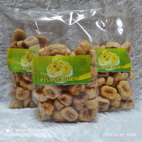 Jual KERIPIK PISANG OVEN KUALITAS SUPER 150gr Shopee Indonesia