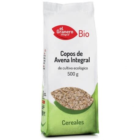 Comprar Granero Alimentacion Copos Avena Integrales Bio 500G A Precio