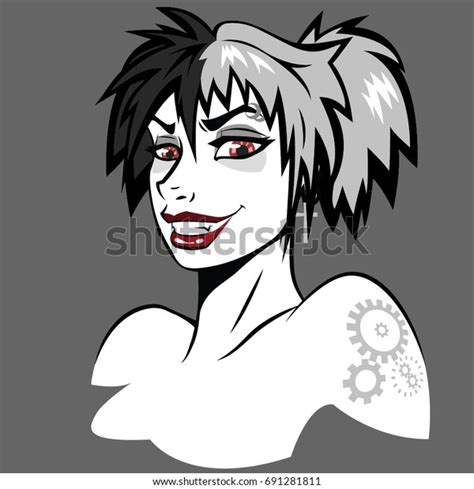 Pretty Face Ponytail Nude Over 1 Royalty Free Licensable Stock Illustrations Drawings