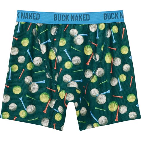 Men S Buck Naked Pattern Boxer Briefs Duluth Trading Company