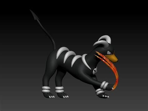 pokemon houndour evolution pack 3D model 3D printable | CGTrader