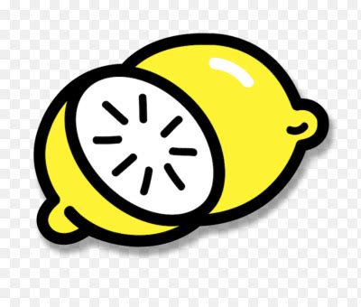 Наклейка Наклейка лимон PNG - AVATAN PLUS