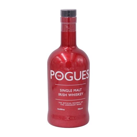 The Pogues Limited Red Edition - Irish Single Malt Whiskey 0,7L (40% ...