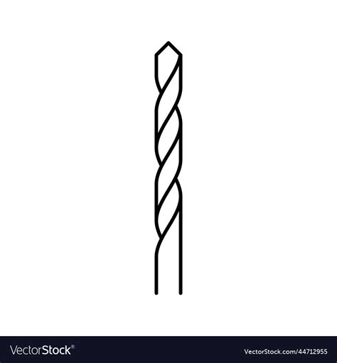 drill bit vector