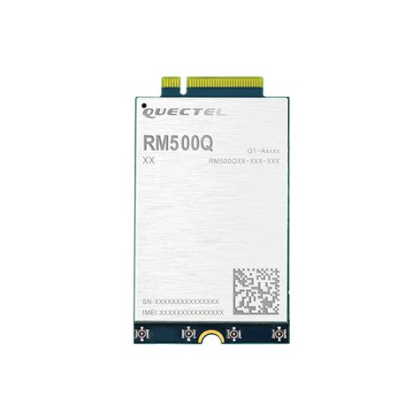 Quectel RM500Q AE 5G NR Global Module 3GPP Release 15 NSA SA Operation