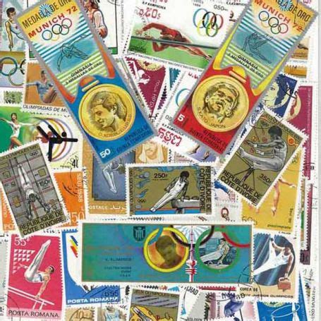 Timbre Collectionneur Gymnastique Oblit R S Timbres Autres Sports