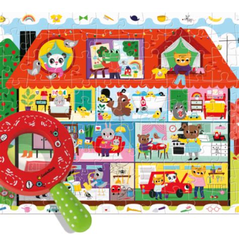 Ludattica - Detective Puzzle - Con Lente di ingrandimento. Acquista ora ...