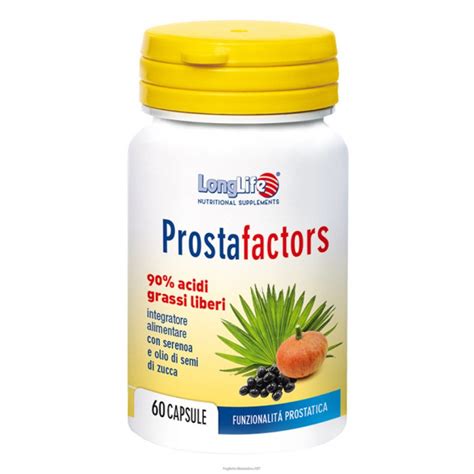 Longlife Prostafactors Integratore Per Prostata 60 Capsule