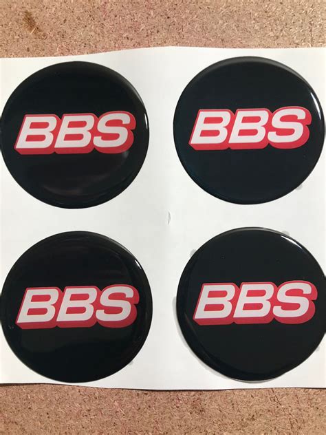 Silikon Hand Made BBS Logo Emblem Sticker All Sizes Wheels Etsy