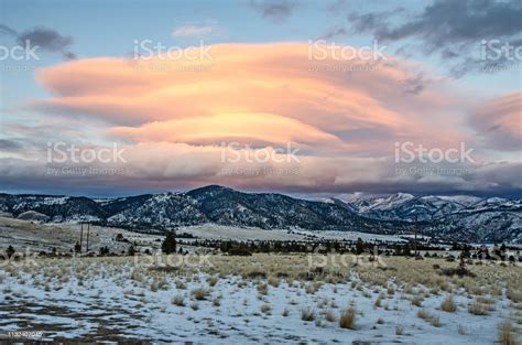 Altocumulus Standing Lenticular Clouds Stock Photo Download Image Now