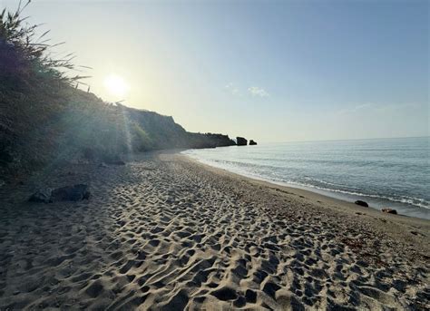 La Caleta De Maro Nude Beach Map