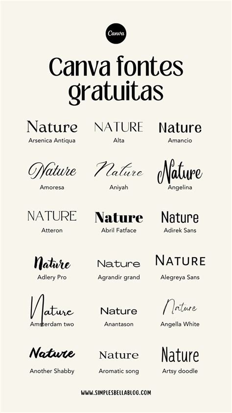 Estilos De Texto - 🙃36 fontes manuscritas gratuitas para usar no Canva🙃fonts | Ideias de ...