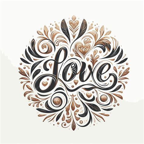 Premium Vector | Love typography vector