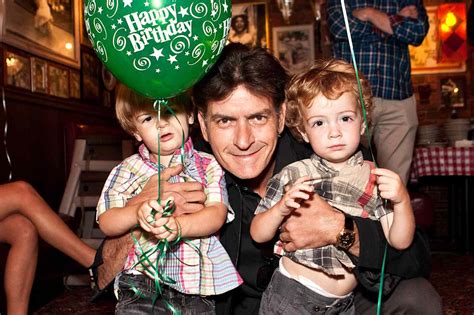 Charlie Sheen Opens Up About Being a Single Dad to His Teenage Twin