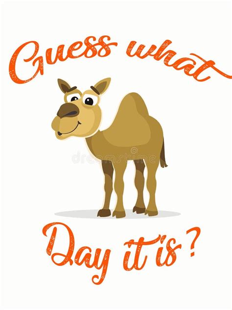 Illustration Of A `happy Hump Day` Stock Illustration Illustration
