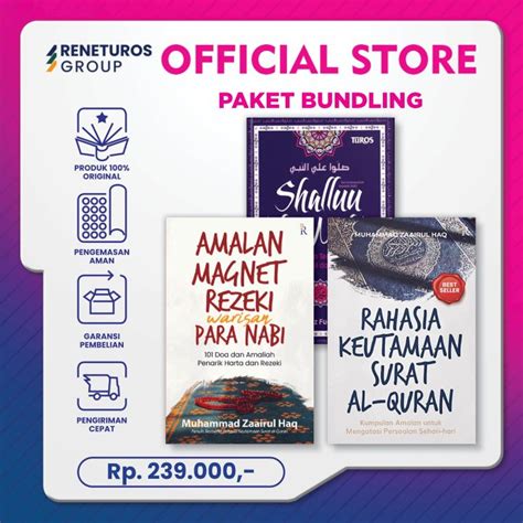 Paket D Amalan Magnet Rezeki Rahasia Keutamaan Surat Al Quran Dan