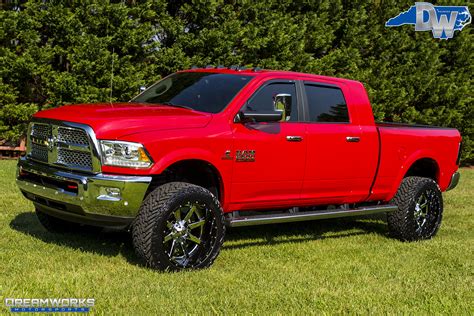Red Dodge Ram Truck