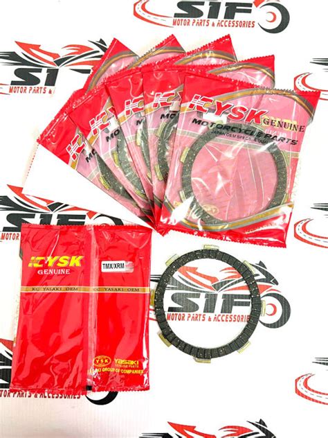 Sif Clutch Lining Set Pcs Honda Tmx Xrm Yasaki Lazada Ph