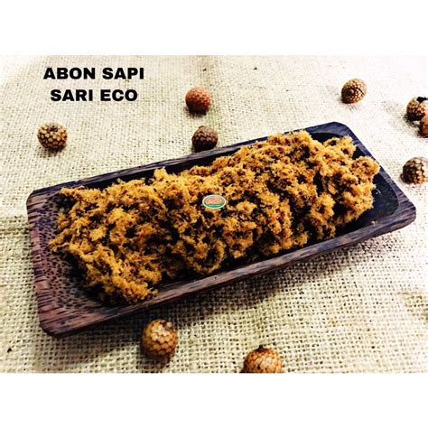jual abon sapi sari eco kemasan bungkusan  shopee indonesia