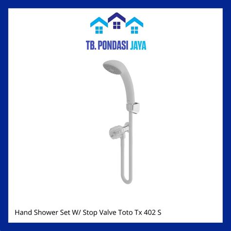 Jual TOTO Hand Shower Set W Stop Valve Toto Tx 402 S Indonesia