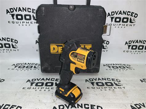 DeWalt Cordless Infrared Thermometer 12V MAX W Charger And Batteries