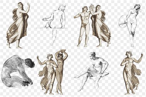 Vintage Naked Women Png Mixed Premium PNG Rawpixel