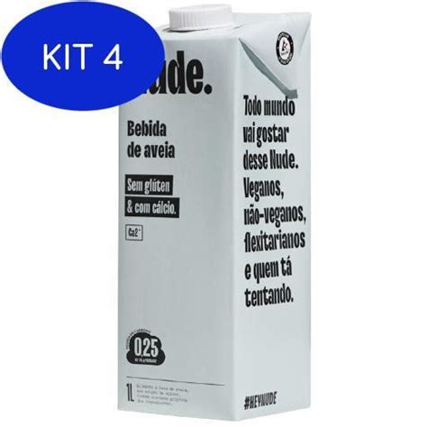 Kit Leite Vegetal De Aveia Mais C Lcio Org Nico Nude L C Lcio Magazine Luiza