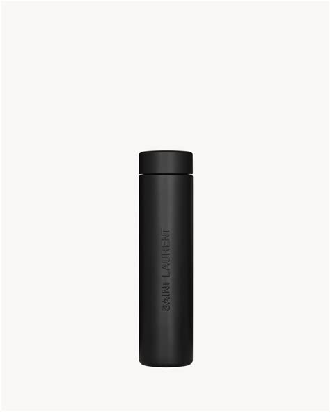 Saint Laurent Travel Mug In Metal Saint Laurent Ysl Us