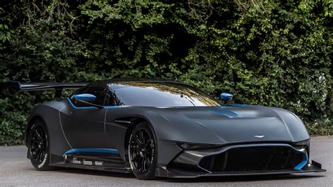 K Aston Martin Vulcan Vehicle Car Black Cars Hd Wallpaper Rare