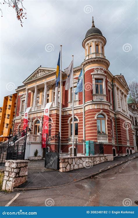 Olympic Museum of Sarajevo, Bosnia and Herzegovina Editorial
