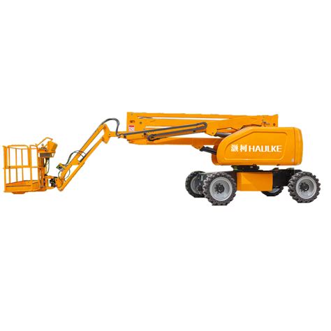 24m 26m 28m Self Propelled Articulated Electric Boom Lift Aerial Work