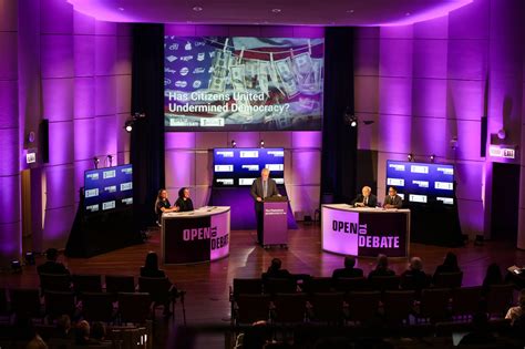 Minow Debate Series Addresses Whether Citizens United Has Undermined