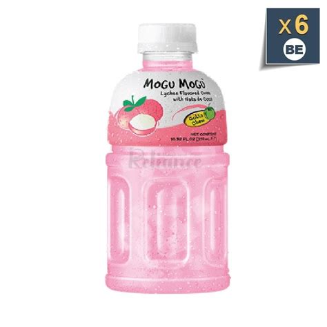 mogu mogu lychee xcl une boisson fruitee rafraichissante