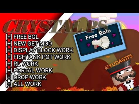 Free Role Mods New Got Legend Item Growtopia Private Server Terbaru