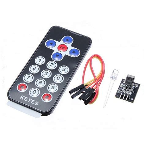 Infrared Ir Receiver Module Wireless Remote Control Kit For Arduino