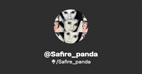 Safirepanda Instagram Tiktok Linktree