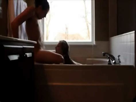 Amazing Brunette Slut Making Love In A Jacuzzi