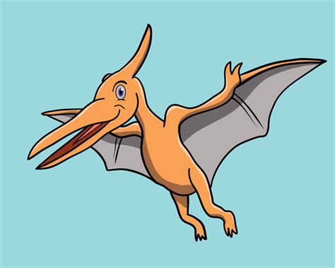 Pteranodon Dinosaurio De Dibujos Animados Gavi O Arqueiro Historietas