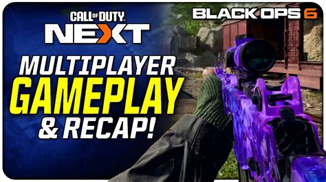 Black Ops 6 Multiplayer Gameplay & CoD NEXT Recap! - YouTube