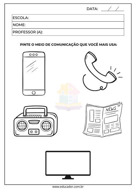 Textos Sobre Meios De Comunicação - 25 atividades sobre meios de comunicação para educação infantil - Educador