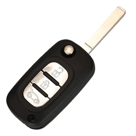 Buttons Remote Car Key Mhz Fsk Car Key Folding Key Case For